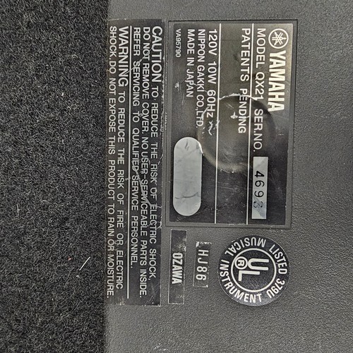 Grabadora secuenciadora digital Yamaha QX21 (enciende tal cual) - Imagen 9 de 9