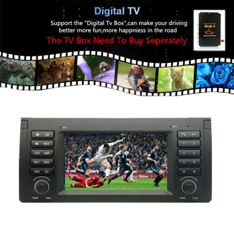For BMW E38 E39 E53 M5 X5 Android Stereo Radio GPS Navigation WiFi FM Player 7'' - Bild 14 von 24
