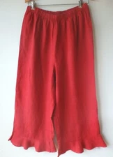 FLAX Designs   Pants   1G   NWOT  Bedskirt Bloomers RED ROCK