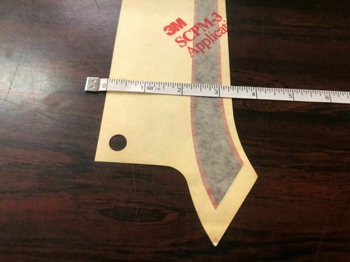 NOS Harley-Davidson Vintage Rear Fender Decal RT P/N 14427-95 Heritage Springer - Picture 4 of 4