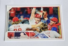 2023 Topps Series 1 Rhys Hoskins Rhys Lightning Checklist Insert #248