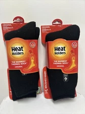 LOT OF 2 - BEAND NEW - Grabber Womens Heat Holder Socks