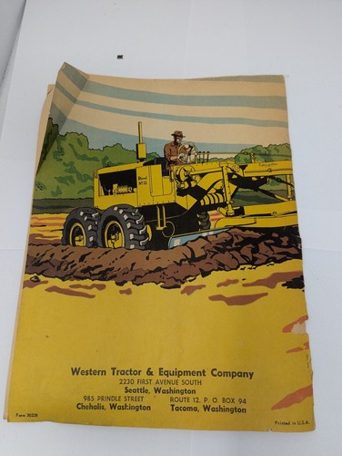 Manual del operador de motoniveladora Caterpillar 1951 - Imagen 7 de 7