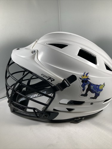 Cascade CPV-R White Adjustable Lacrosse Helmet Size M/L - Picture 2 of 9