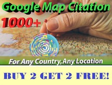 GMB SEO Backlinks  1000 Google maps point citations for your Business