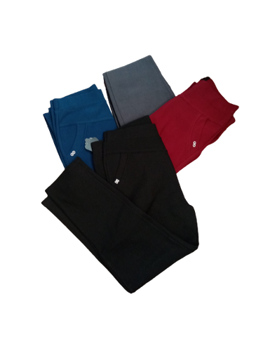 leggings donna LEGGINS pantaloni felpati invernali termici fuseaux VITA ALTA - Foto 9 di 10