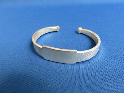 Tuareg Touareg jewelry antique Vintage Tuareg style bracelet in solid silver Tuareg bracelet. African jewelry Nigerian silver
