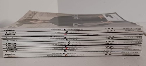 ESQUIRE Magazines 12 Issues Lot Oct 2022 - Nov 2024 MEN Celebrities Male Actors - Bild 2 von 10