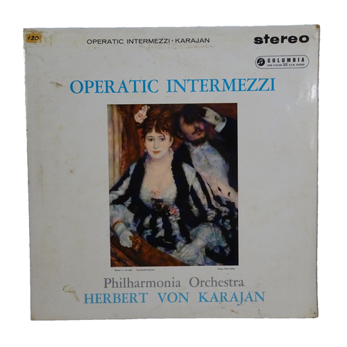 SAX 2294 ED1 Operatic Intermezzi Herbert Von Karajan Columbia 1st B/S VG+/VG