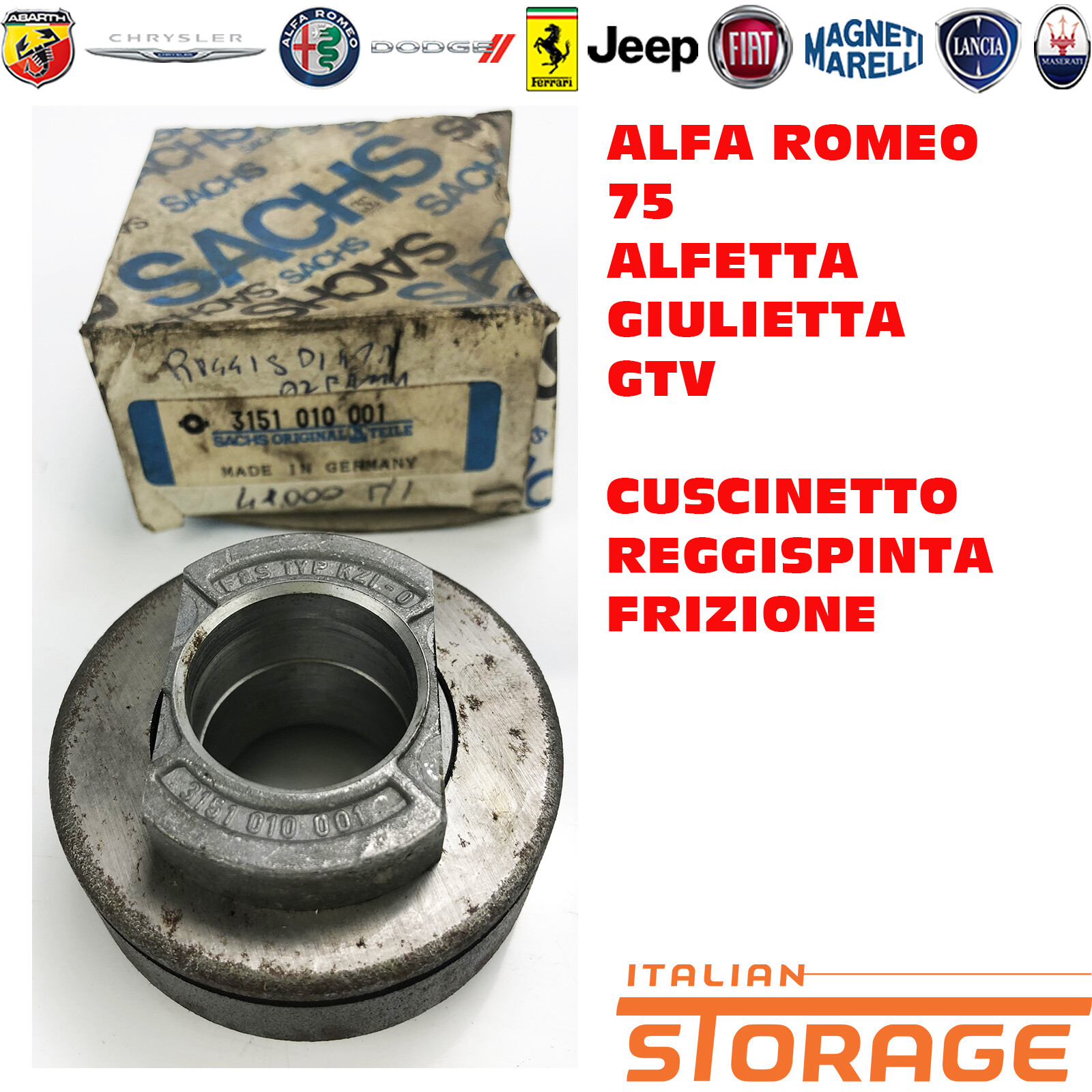 7211.073 GUARNIZIONE artigli FRIZIONE aria compressa 12 St