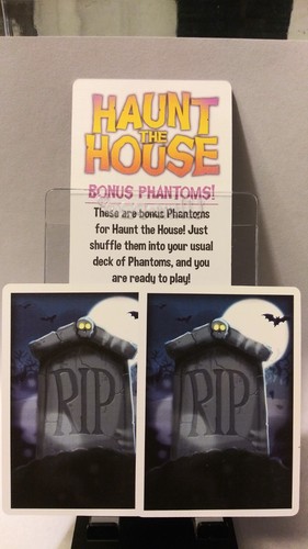 HAUNT THE HOUSE BONUS PHANTOMS - 2 FIERY Cards - Promo Paradise Kickstarter 2019 - Picture 2 of 2