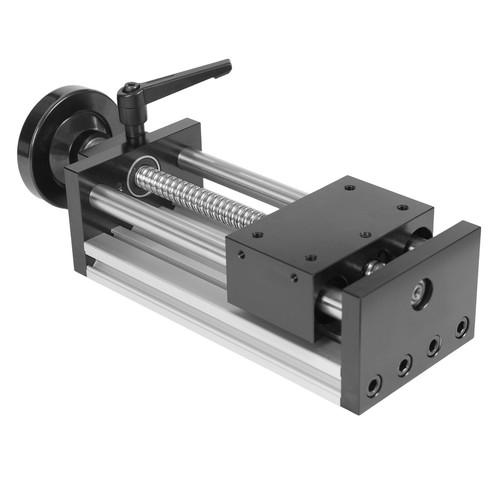 100mm Manual Sliding Table Linear Rail Guide Optical Axis Sliding Table Rail - Picture 6 of 16