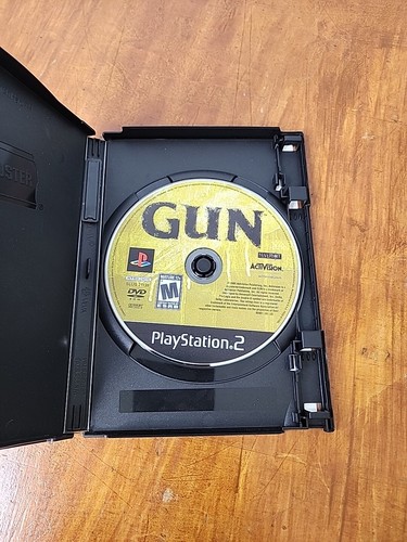 Gun (Sony PlayStation 2, 2005) PS2 Black Label Tested Working - Picture 5 of 9