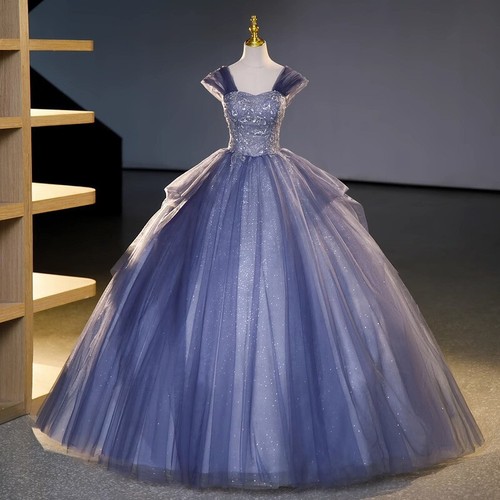 Noble Evening Formal Party Ball Gown Prom Bridesmaid Acting Tutu Dress QYHS139 - Picture 4 of 14