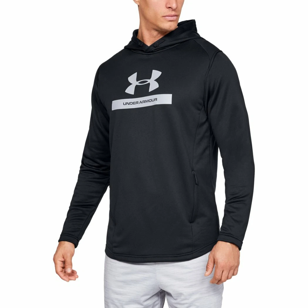 Under Armour MK 1 Terry Logo Hoodie schwarz 1320666 001 eBay