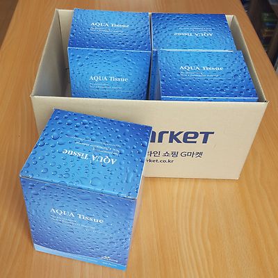 DRY COMPRESSED AQUA TISSUE MAGIC COIN Style Disposable WET TOWEL, 2000 pcs