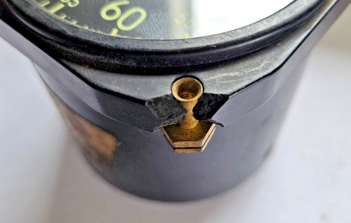 Aircraft Manifold Pressure Gauge Used Man Cave Art - Imagen 7 de 7