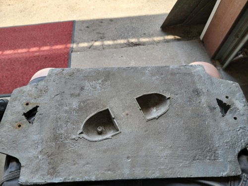 Industrial Foundry Zinc Sand Cast Mold Le Mars Iowa Round Barn Pattern - Picture 6 of 9