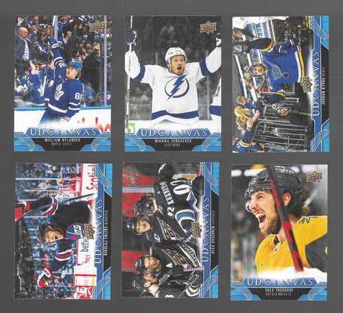 2023-24 UPPER DECK SERIES 1 & 2 HOCKEY UD CANVAS PICK YOUR CARD *FILL YOUR SET** - Picture 33 of 104