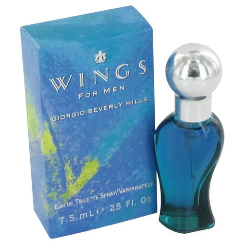 Wings Men's Cologne By Giorgio Beverly Hills 0.25oz/7.5ml Miniature EDT Spray - Picture 1 of 4