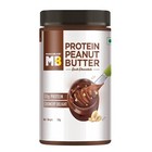 MuscleBlaze High Protein Peanut Butter CrunchyDelight Dark Chocolate Spread 750g