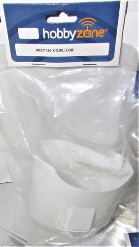 HobbyZone Cub Parts lot Cowl, Firewall w/Screws, Complete Gearbox, & hold down - Picture 5 of 5