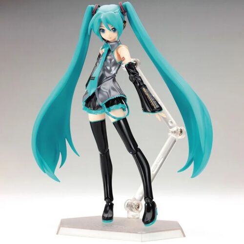Anime FIGMA Hatsune Miku Actionfigur, bewegliche Gelenke, PVC-Modell, Kinder Geschenke - Bild 2 von 7