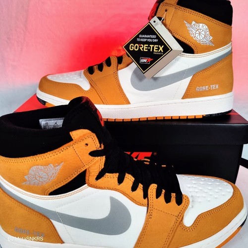 Air Jordan 1 GTX US 13 Men Yellow/Black/White Nike Retro Element  DB2889 700 New - Picture 6 of 24