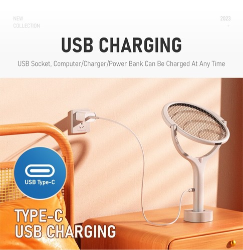 90 Degree Rotatable Mosquito Killer Lamp Electric Shocker 365nm UV Light Bug Zap - Bild 10 von 10