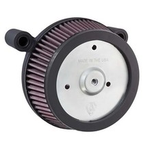 Arlen Ness Black Backing Plate Stage 1 Big Sucker Air Cleaner for 91-15 XL