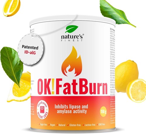 Nature's Finest OK!FatBurn Kohlenhydrat-Blocker Fettverbrenner Getränkepulver x4 - Bild 2 von 11