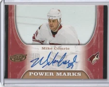 2005-06 NHL POWER PLAY PM-MC MIKE COMRIE POWER MARKS AUTOGRAPH SUPER SHORT PRINT