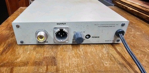 Telex FMR-50 VHF 169.505 MHz Professional Wireless Mic Receiver - 第 3/4 張圖片