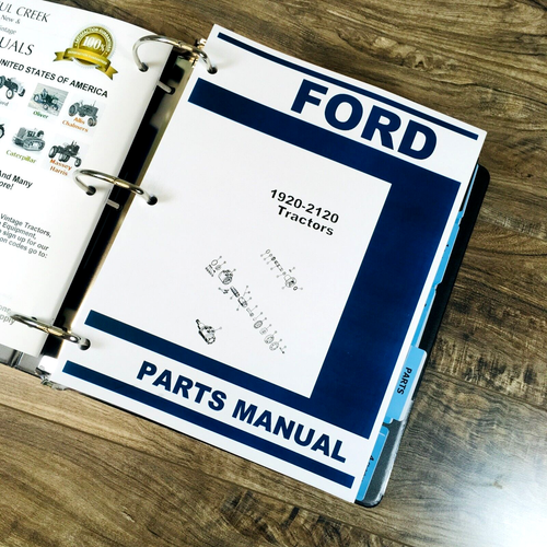 Ford 2120 Tractor Service Parts Operators Manual Owners Repair Shop Set Workshop - Picture 11 of 21