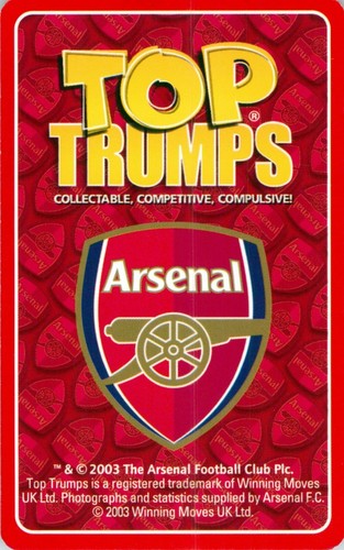 2003 ARSENAL Premier League Card JERMAINE PENNANT - Picture 2 of 2