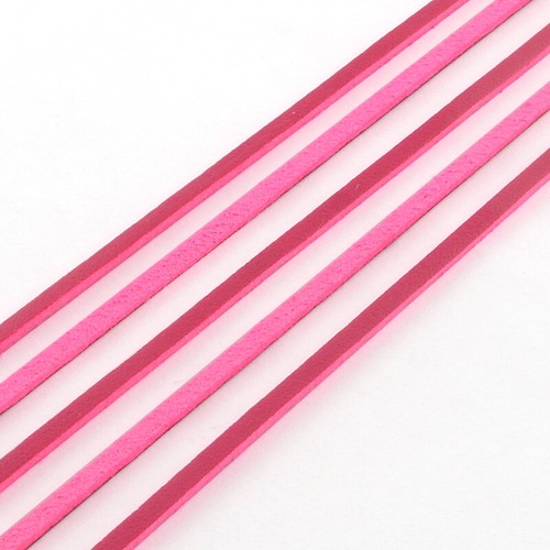 98yard/roll Faux Suede Cord Micro-Fiber Imitation Leather Suede Lace Mutli-Color - Picture 50 of 68