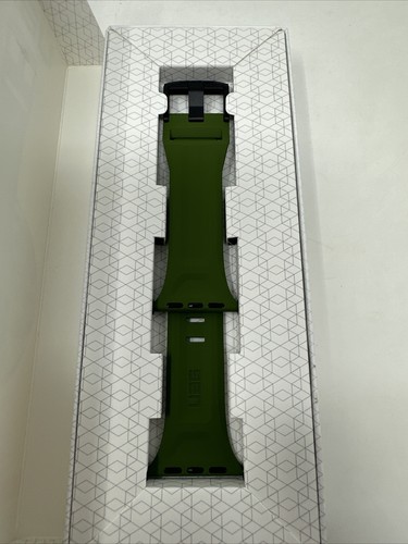 UAG Urban Armor Gear - Bracelet Apple Watch 42/44/45 mm - Série Scout - Vert - Photo 3 sur 4