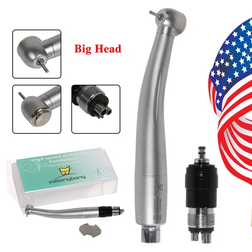 1-5X Dental High Speed Handstück Push +4 Loch Schnellwechsler 360° Schwenk Turbine - Bild 10 von 26