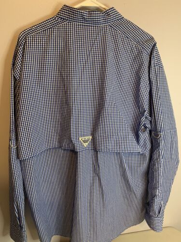 Columbia PFG Memphis Tigers Button Up Shirt Long Sleeve New With Tags $75.00 - Picture 2 of 10