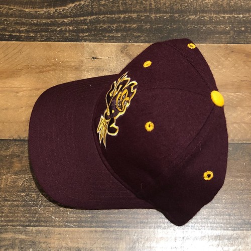 ASU Hat Cap Fitted 6 3/4 Boys Kids NCAA Arizona State Sun Devils NCAA Football - Picture 5 of 12