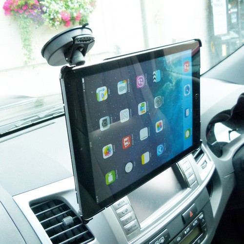 Dedicated Vehicle Car Drink / Cup Holder Base Tablet Mount for iPad AIR 2 - Picture 3 of 8