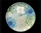 Sigrid Olsen Melamine Plate Set Sea Coral Teal 6 Dinner Plates Ocean Blues NEW