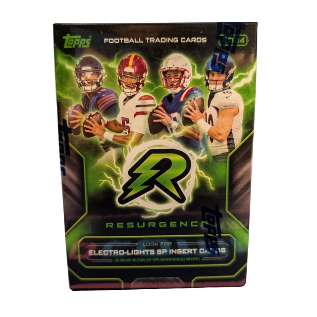 2024 Topps Resurgence NFL Cards Blaster Box **RIP & SHIP** LIVE ON STREAM