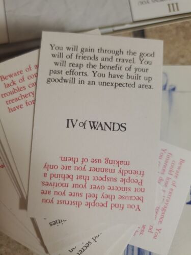 Mystical Circle Board Game Astrological Predictions Tarot Cards 1987 Complete - Picture 3 of 10