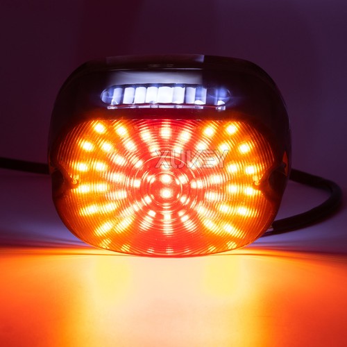 LED Rear Tail Light Brake Smoke for Harley Touring Dyna Glide Softail Sportster - Picture 4 of 9