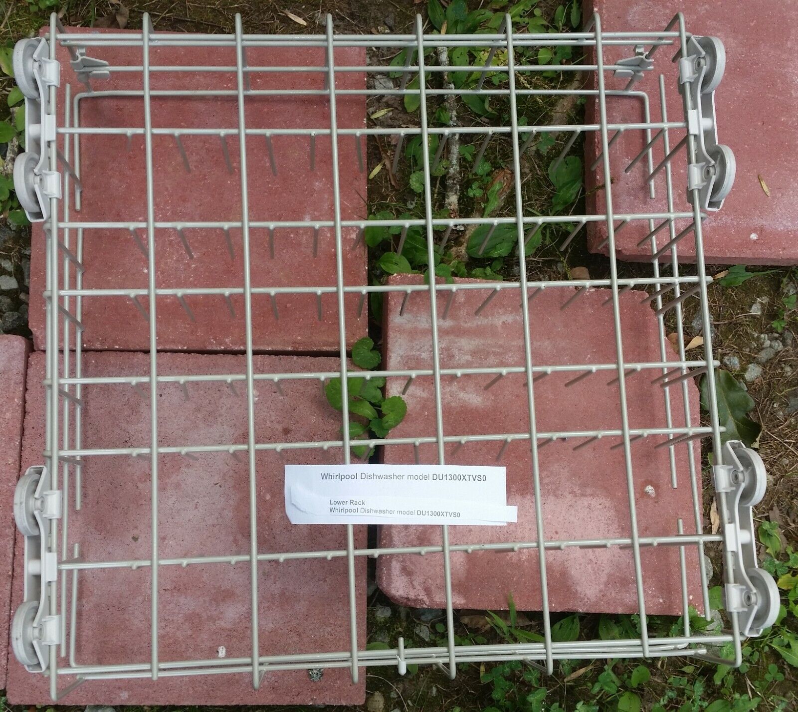 Whirlpool Dishwasher Bottom Lower Rack and Basket WPW10199800 for sale online