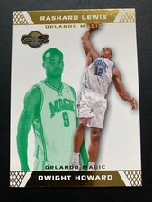 2007-08 Topps Co-Signers Gold Green 12.1 Dwight Howard, Rashard Lewis ed/59