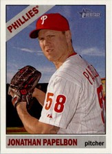 2015 Topps Heritage #118 Jonathan Papelbon - NM