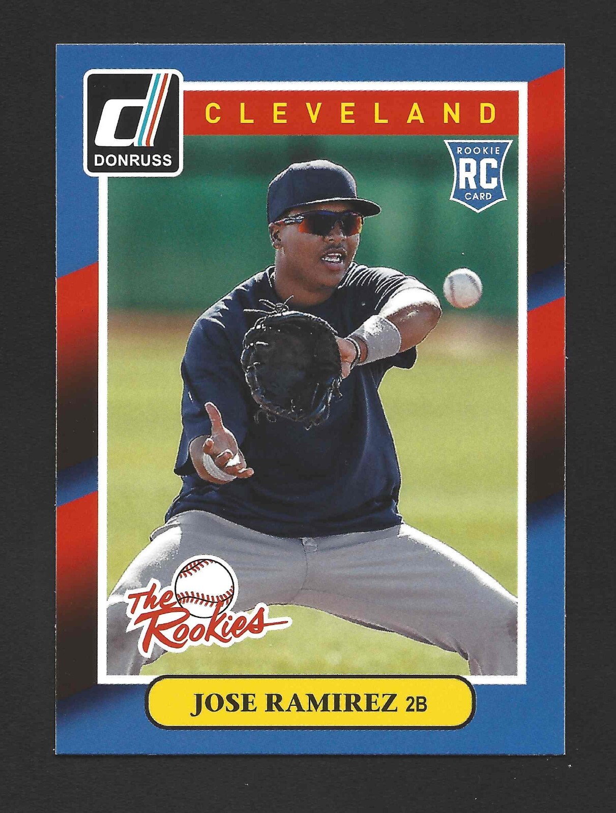 2014 Donruss The Rookies #41 JOSE RAMIREZ Raw - Cleveland Indians - RY