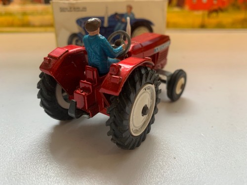 DINKY.308.FARM. LEYLAND 384.TRACTOR. DRIVER. STEERING.TOW PIN HOOK.N MINT BOXED. - Picture 5 of 17